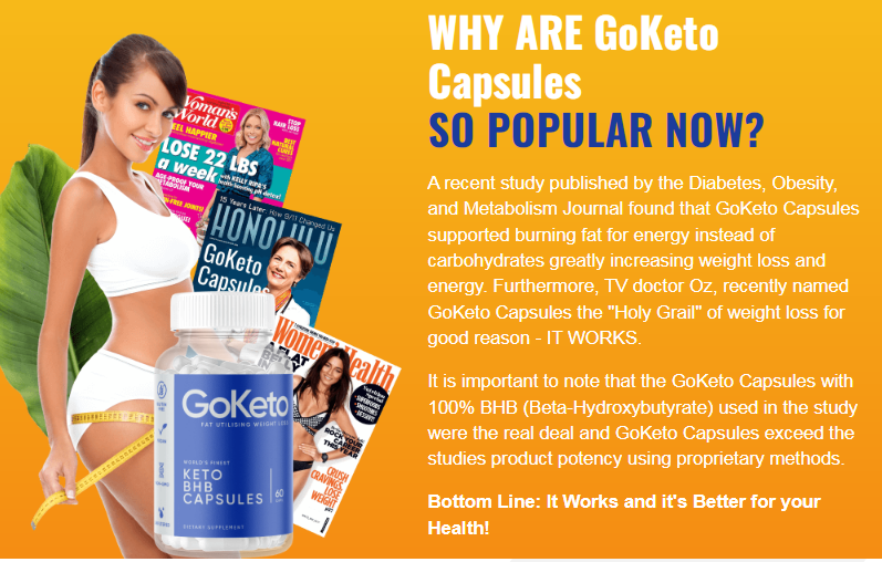 Popularity of Go Keto